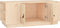 vidaXL - Salontafel - 100x50x41 - cm - massief - grenenhout