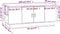vidaXL - Salontafel - 100x50x41 - cm - massief - grenenhout - honingbruin