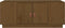 vidaXL - Salontafel - 100x50x41 - cm - massief - grenenhout - honingbruin