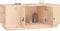 vidaXL - Salontafel - 100x50x41 - cm - massief - grenenhout