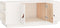 vidaXL - Salontafel - 100x50x41 - cm - massief - grenenhout - wit