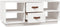 vidaXL - Salontafel - 100x50x41 - cm - massief - grenenhout - wit