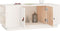 vidaXL - Salontafel - 100x50x41 - cm - massief - grenenhout - wit