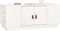 vidaXL - Salontafel - 100x50x41 - cm - massief - grenenhout - wit