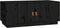 vidaXL - Salontafel - 100x50x41 - cm - massief - grenenhout - zwart