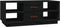vidaXL - Salontafel - 100x50x41 - cm - massief - grenenhout - zwart