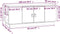 vidaXL - Salontafel - 100x50x41 - cm - massief - grenenhout - zwart