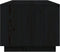 vidaXL - Salontafel - 100x50x41 - cm - massief - grenenhout - zwart