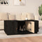 vidaXL - Salontafel - 100x50x41 - cm - massief - grenenhout - zwart