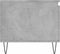 vidaXL - Salontafel - 100x50x45 - cm - bewerkt - hout - betongrijs