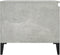 vidaXL - Salontafel - 100x50x45 - cm - bewerkt - hout - betongrijs
