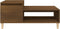 vidaXL - Salontafel - 100x50x45 - cm - bewerkt - hout - bruineiken