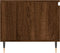 vidaXL - Salontafel - 100x50x45 - cm - bewerkt - hout - bruineiken