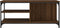 vidaXL - Salontafel - 100x50x45 - cm - bewerkt - hout - bruineiken