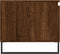 vidaXL - Salontafel - 100x50x45 - cm - bewerkt - hout - bruineiken