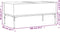 vidaXL - Salontafel - 100x50x45 - cm - bewerkt - hout - en - metaal - sonoma - eiken