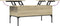 vidaXL - Salontafel - 100x50x45 - cm - bewerkt - hout - en - metaal - sonoma - eiken