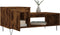 vidaXL - Salontafel - 100x50x45 - cm - bewerkt - hout - gerookt - eikenkleurig