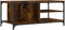 vidaXL - Salontafel - 100x50x45 - cm - bewerkt - hout - gerookt - eikenkleurig