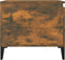 vidaXL - Salontafel - 100x50x45 - cm - bewerkt - hout - gerookt - eikenkleurig