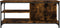 vidaXL - Salontafel - 100x50x45 - cm - bewerkt - hout - gerookt - eikenkleurig