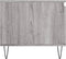 vidaXL - Salontafel - 100x50x45 - cm - bewerkt - hout - grijs - sonoma
