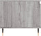vidaXL - Salontafel - 100x50x45 - cm - bewerkt - hout - grijs - sonoma