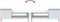 vidaXL - Salontafel - 100x50x45 - cm - bewerkt - hout - hoogglans - wit