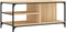 vidaXL - Salontafel - 100x50x45 - cm - bewerkt - hout - sonoma - eikenkleurig
