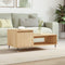 vidaXL - Salontafel - 100x50x45 - cm - bewerkt - hout - sonoma - eikenkleurig