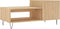vidaXL - Salontafel - 100x50x45 - cm - bewerkt - hout - sonoma - eikenkleurig