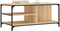 vidaXL - Salontafel - 100x50x45 - cm - bewerkt - hout - sonoma - eikenkleurig