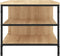 vidaXL - Salontafel - 100x50x45 - cm - bewerkt - hout - sonoma - eikenkleurig