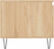 vidaXL - Salontafel - 100x50x45 - cm - bewerkt - hout - sonoma - eikenkleurig