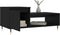 vidaXL - Salontafel - 100x50x45 - cm - bewerkt - hout - zwart