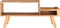 vidaXL - Salontafel - 100x50x45 - cm - massief - acaciahout