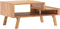 vidaXL - Salontafel - 100x50x45 - cm - massief - acaciahout