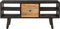 vidaXL - Salontafel - 100x50x45 - cm - massief - gerecycled - hout