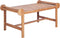vidaXL - Salontafel - 100x50x45 - cm - massief - teakhout
