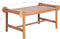 vidaXL - Salontafel - 100x50x45 - cm - massief - teakhout