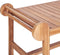 vidaXL - Salontafel - 100x50x45 - cm - massief - teakhout