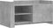 vidaXL - Salontafel - 100x50x50 - cm - bewerkt - hout - betongrijs