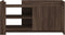 vidaXL - Salontafel - 100x50x50 - cm - bewerkt - hout - bruin - eikenkleurig