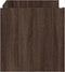 vidaXL - Salontafel - 100x50x50 - cm - bewerkt - hout - bruin - eikenkleurig