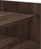 vidaXL - Salontafel - 100x50x50 - cm - bewerkt - hout - bruin - eikenkleurig