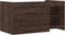 vidaXL - Salontafel - 100x50x50 - cm - bewerkt - hout - bruin - eikenkleurig