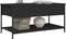 vidaXL - Salontafel - 100x50x50 - cm - bewerkt - hout - en - metaal - zwart