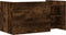 vidaXL - Salontafel - 100x50x50 - cm - bewerkt - hout - gerookt - eikenkleurig