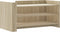 vidaXL - Salontafel - 100x50x50 - cm - bewerkt - hout - sonoma - eikenkleurig