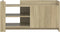 vidaXL - Salontafel - 100x50x50 - cm - bewerkt - hout - sonoma - eikenkleurig